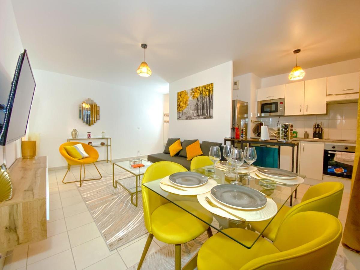 The Golden House * Parking * Garden Apartment Corbeil-Essonnes Ngoại thất bức ảnh